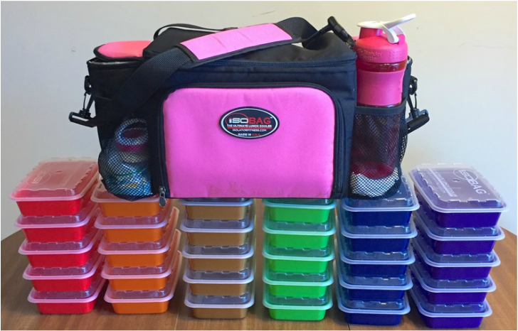 Isolator Fitness Colored Meal Prep Containers Review - Eats and