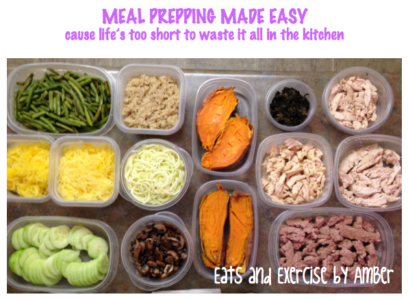 Meal Prep for Beginners - Eats and Exercise by Amber